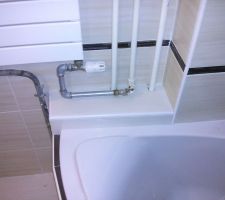 Coffrage tuyauteries presque fini...