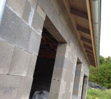 Aperçu de la première couche de lasure