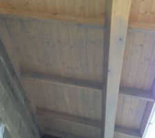 Aperçu de la première couche de lasure