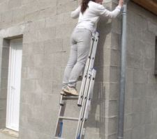 Les dessous de toits sont lasur&eacute;s