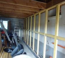Construction du mur