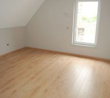 Parquet stratifi&eacute; chambre