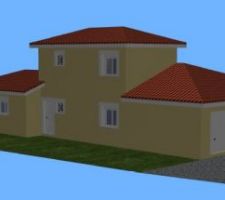 Vue 3D de notre maison
