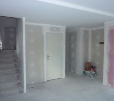 Deuxième couche plafond
