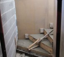 Escalier de la cave au rdc