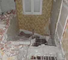 Pr&eacute;paration tr&eacute;mie escalier