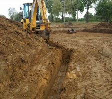 On creuse les fondation