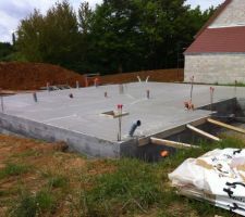 Dalle rez de chauss&eacute;e finit