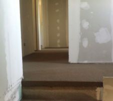 Chape etage (palier)