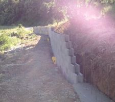 Mur de soutennement