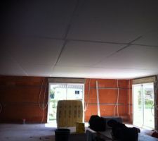 Plafond fait en 1journee!!! Super!