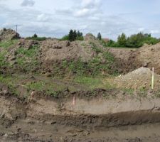 Terrain en cours de viabilisation