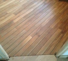 Joints pont de bateau dans SDB