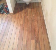 Joints pont de bateau dans SDB