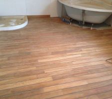 Joints pont de bateau dans SDB