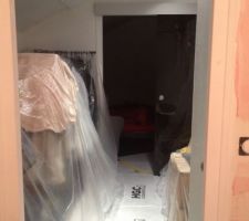 Plafond tendus dressing