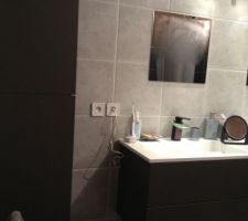 Salle de bains parentale