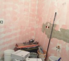 Pr&eacute;paration salle de bains parentale