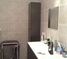 Salle de bains parentale