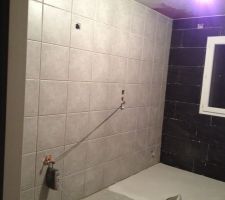 Salle de bains parentale