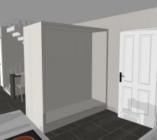 Caisson pour les meubles armoire