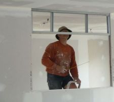 Lucarne entre cuisine et séjour