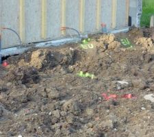 Implantation des pieux