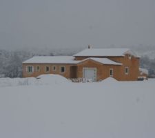 Notre Maison sous la neige