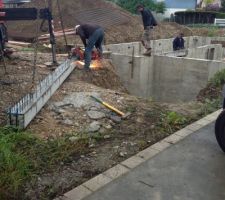 Mise en place des linteaux