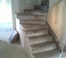 Escalier de l'&eacute;tage