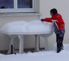 20 cm de neige