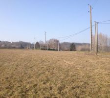 Notre nouveau terrain mais le bon cette foi