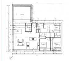 Plan final pour l'etude thermique.