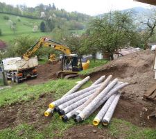 Préparation du drainage