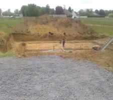 Coulage fondation