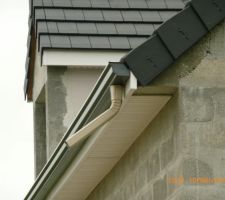 Gouttières angle Sud-Ouest