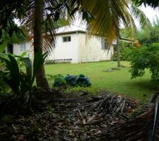 Vue du terrain brut !