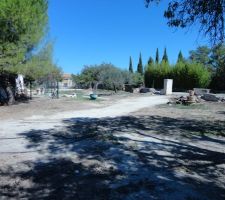 Terrain en  "pr&eacute;paration"