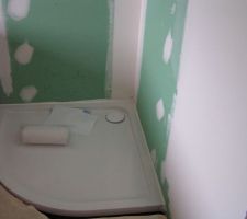 Receveur douche &eacute;tage