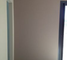 Chambre des parents-couleur taupe et coton d'egypte