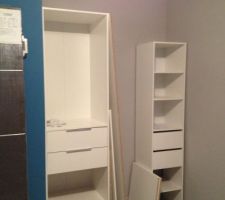 Dressing dans la chambre des enfants