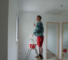 Le chef cuisto d&eacute;guis&eacute; en peintre pdt 2h :-)