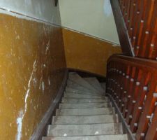 Escalier donnant a l´etage