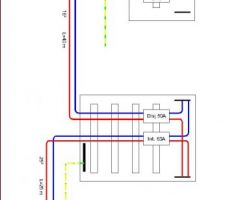 Schéma de principe du branchement electrique