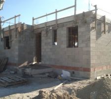 La dalle est coul&eacute;e