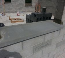 LES APPUIS DE FENÊTRE SONT INSTALLES