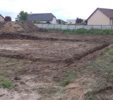 Voil&agrave; le d&eacute;but de la maison