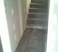 Zone SAS   escalier (sous sol)