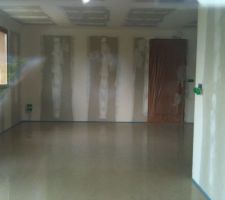 Chape liquide au salon