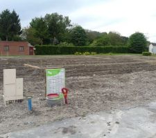 Implantation de la maison sur le terrain